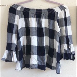 BNWT medium juniors Copper Key off shoulder top